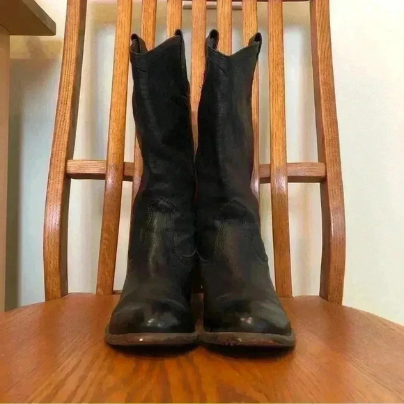 Fyre Billy Pull On Cowboy Boots, Size 10B - Picture 3 of 8